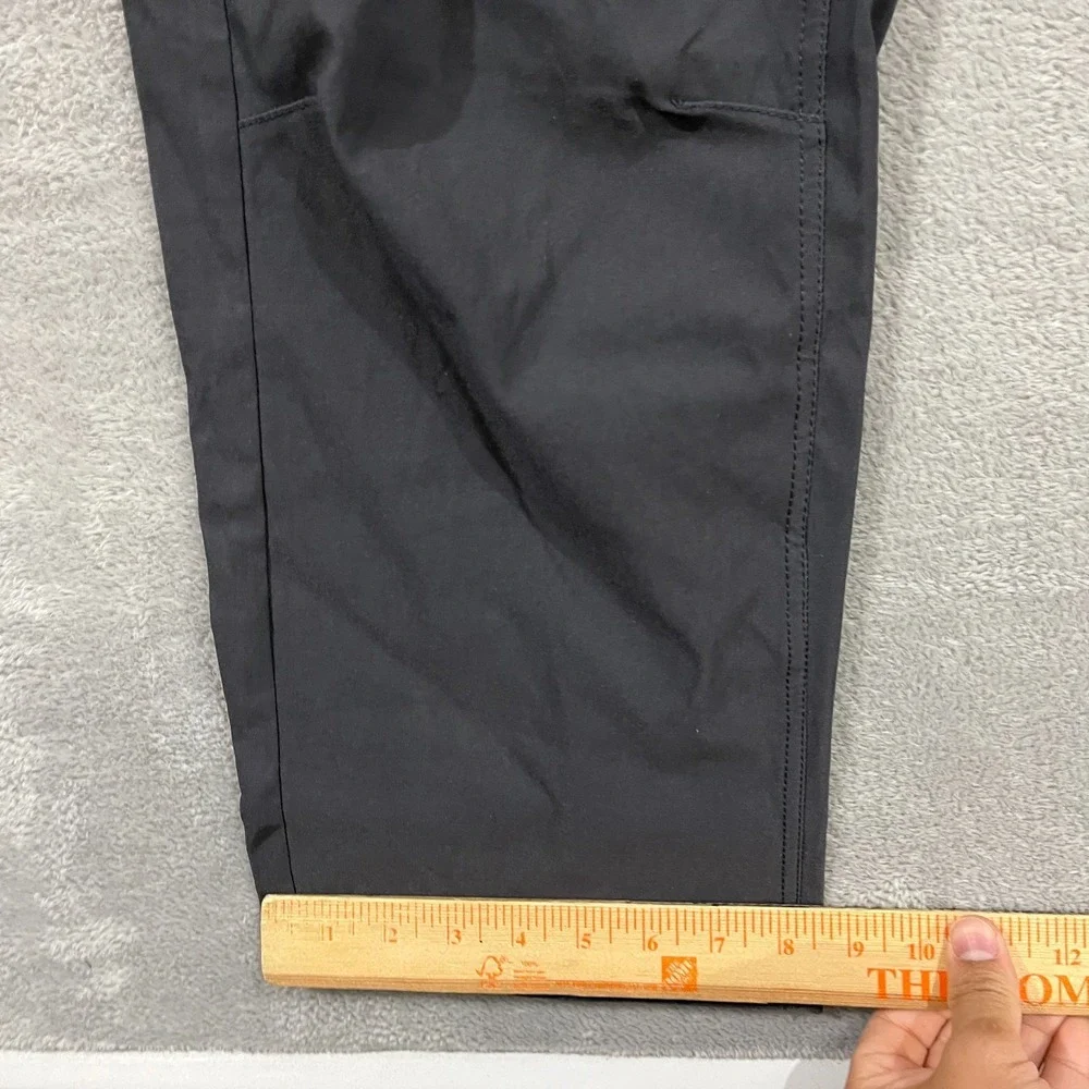 prAna Halle Pants Plus 2 Women's Size 20W Straight Drawstring Hiking Trail Coal